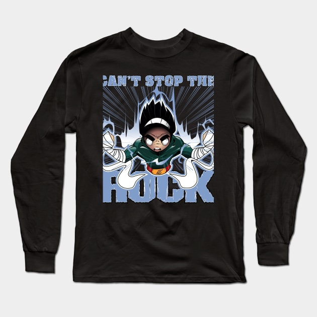 Can't stop the Rock Long Sleeve T-Shirt by Spikeani